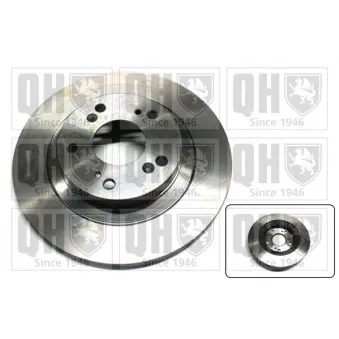 Jeu de 2 disques de frein arrière QUINTON HAZELL BDC5601