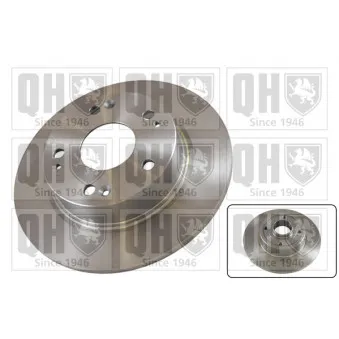 Jeu de 2 disques de frein arrière QUINTON HAZELL