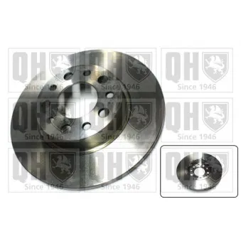 Jeu de 2 disques de frein arrière QUINTON HAZELL BDC5611
