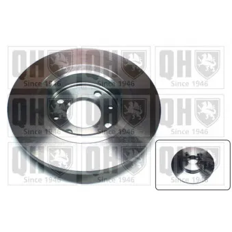 Jeu de 2 disques de frein avant QUINTON HAZELL BDC5615