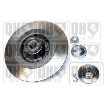 Jeu de 2 disques de frein arrière QUINTON HAZELL BDC5616