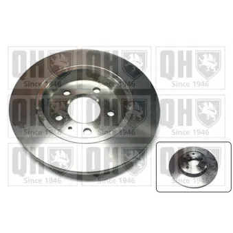 Jeu de 2 disques de frein arrière QUINTON HAZELL BDC5618