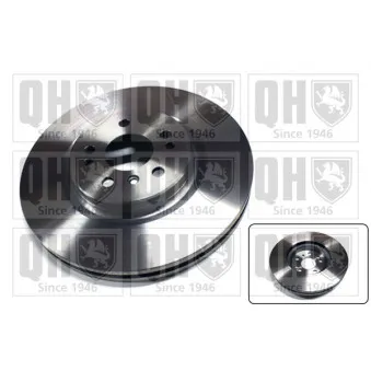 Jeu de 2 disques de frein avant QUINTON HAZELL