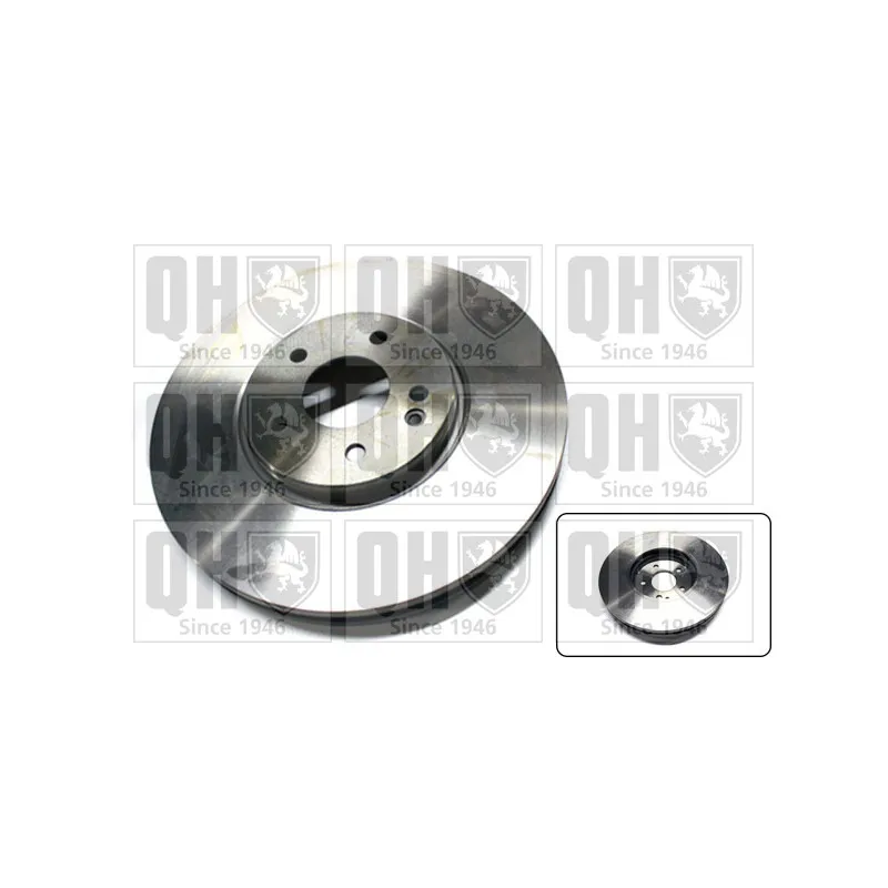 Jeu de 2 disques de frein avant QUINTON HAZELL BDC5630