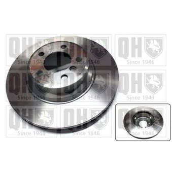 Jeu de 2 disques de frein avant QUINTON HAZELL BDC5649
