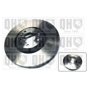Jeu de 2 disques de frein avant QUINTON HAZELL BDC5659