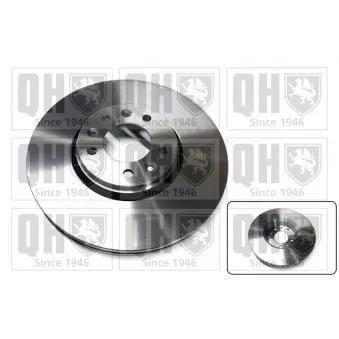 Jeu de 2 disques de frein avant QUINTON HAZELL BDC5660