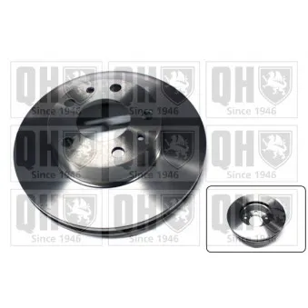 Jeu de 2 disques de frein avant QUINTON HAZELL BDC5661