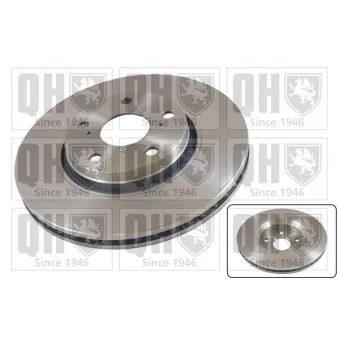 Jeu de 2 disques de frein avant QUINTON HAZELL BDC5670