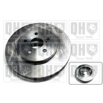 Jeu de 2 disques de frein avant QUINTON HAZELL BDC5675