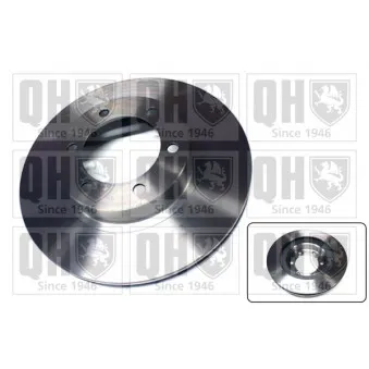 Jeu de 2 disques de frein avant QUINTON HAZELL BDC5678