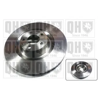 Jeu de 2 disques de frein avant QUINTON HAZELL BDC5688
