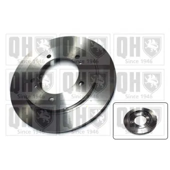 Jeu de 2 disques de frein avant QUINTON HAZELL BDC5700