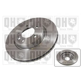 Jeu de 2 disques de frein avant QUINTON HAZELL BDC5731