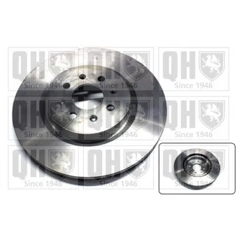 Jeu de 2 disques de frein avant QUINTON HAZELL BDC5747