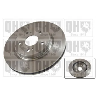 Jeu de 2 disques de frein avant QUINTON HAZELL BDC5759