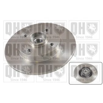 Jeu de 2 disques de frein arrière QUINTON HAZELL BDC5772