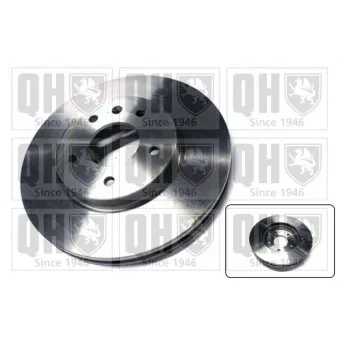 Jeu de 2 disques de frein avant QUINTON HAZELL BDC5786