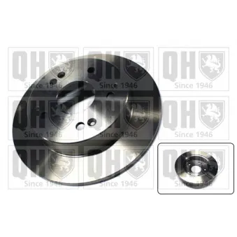 Jeu de 2 disques de frein avant QUINTON HAZELL BDC5795