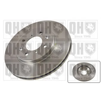 Jeu de 2 disques de frein avant QUINTON HAZELL BDC5796