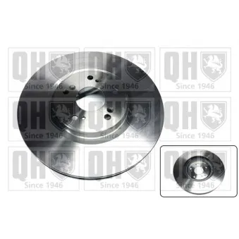 Jeu de 2 disques de frein avant QUINTON HAZELL BDC5799
