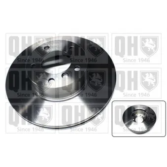 Jeu de 2 disques de frein avant QUINTON HAZELL BDC5812