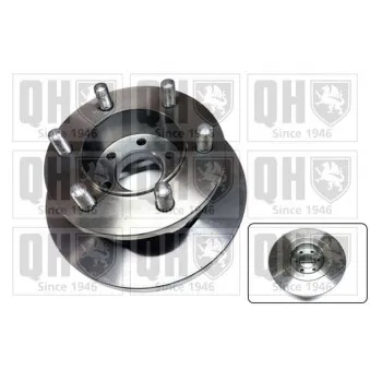 Jeu de 2 disques de frein avant QUINTON HAZELL BDC5819