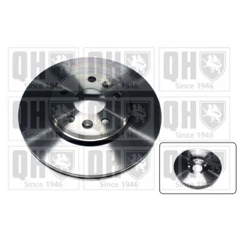 Jeu de 2 disques de frein avant QUINTON HAZELL BDC5836