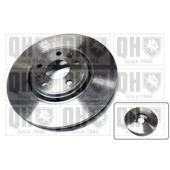 Jeu de 2 disques de frein avant QUINTON HAZELL BDC5840