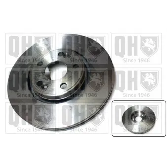 Jeu de 2 disques de frein avant QUINTON HAZELL BDC5843