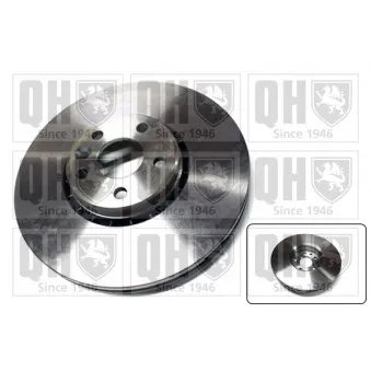 Jeu de 2 disques de frein avant QUINTON HAZELL BDC5848
