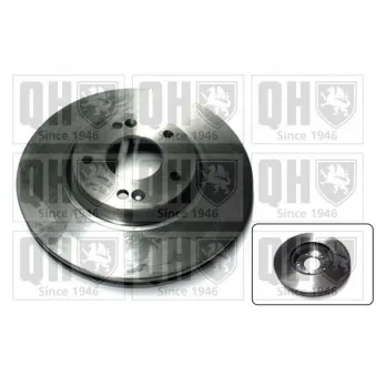 Disque de frein avant droit QUINTON HAZELL BDC5855
