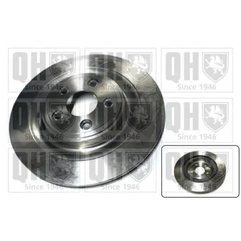 Jeu de 2 disques de frein arrière QUINTON HAZELL BDC5874