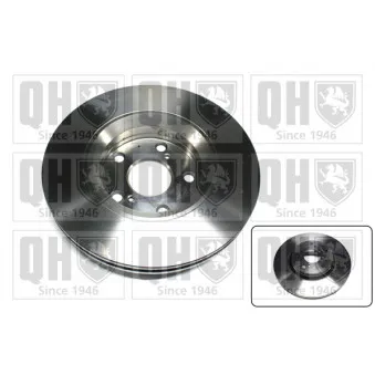 Jeu de 2 disques de frein avant QUINTON HAZELL BDC5879