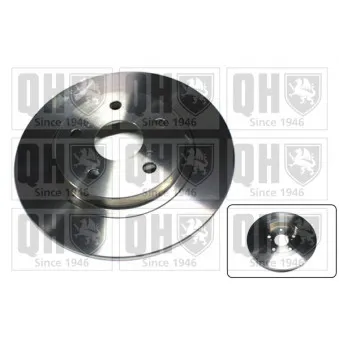Jeu de 2 disques de frein arrière QUINTON HAZELL BDC5882