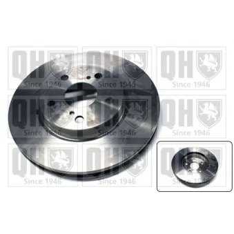 Jeu de 2 disques de frein avant QUINTON HAZELL BDC5885