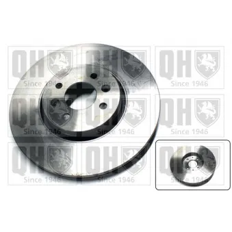Jeu de 2 disques de frein avant QUINTON HAZELL BDC5907