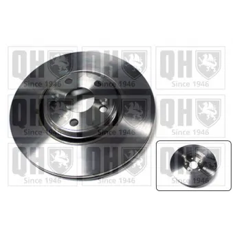 Jeu de 2 disques de frein avant QUINTON HAZELL BDC5919