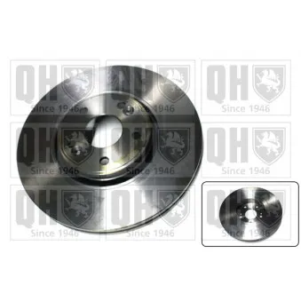 Jeu de 2 disques de frein avant QUINTON HAZELL BDC5920