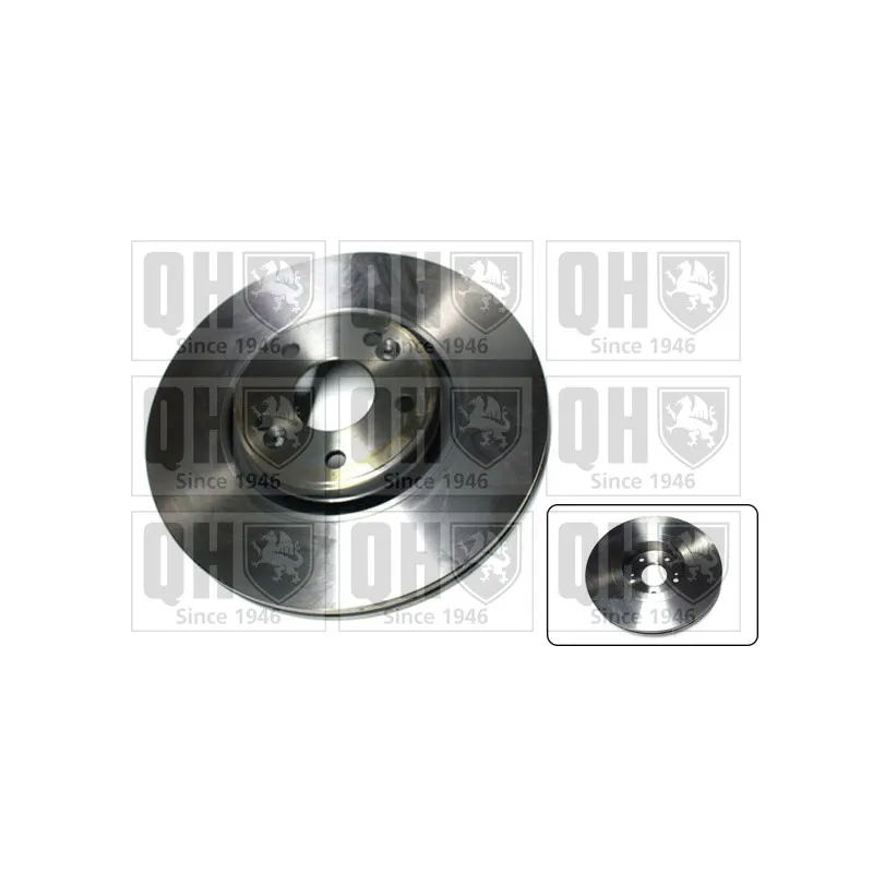 Jeu de 2 disques de frein avant QUINTON HAZELL BDC5920