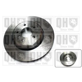 Jeu de 2 disques de frein arrière QUINTON HAZELL BDC5930