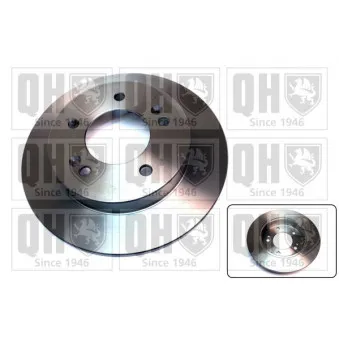 Jeu de 2 disques de frein arrière QUINTON HAZELL BDC5960