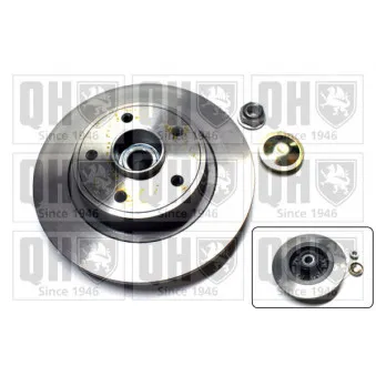 Jeu de 2 disques de frein arrière QUINTON HAZELL BDC5997
