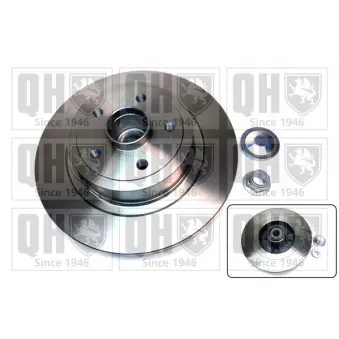Jeu de 2 disques de frein arrière QUINTON HAZELL BDC5999