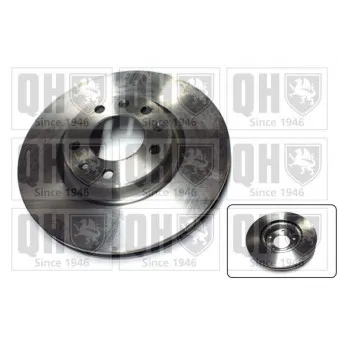 Jeu de 2 disques de frein avant QUINTON HAZELL BDC6020