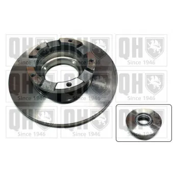 Jeu de 2 disques de frein arrière QUINTON HAZELL BDC6044