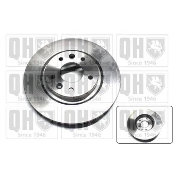 Jeu de 2 disques de frein avant QUINTON HAZELL BDC6059