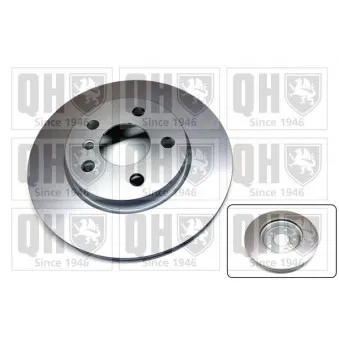 Jeu de 2 disques de frein avant QUINTON HAZELL BDC6084