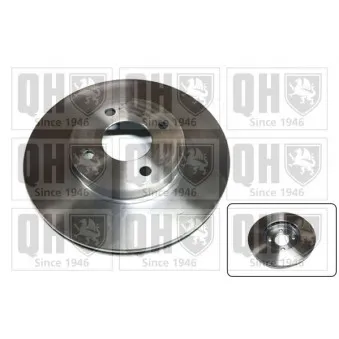 Jeu de 2 disques de frein avant QUINTON HAZELL BDC6086