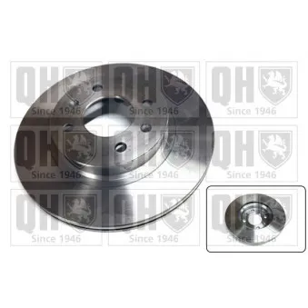 Jeu de 2 disques de frein avant QUINTON HAZELL BDC6088